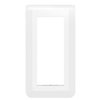 MOSAIC Ramka 2 podwójna pionowa 5 modułów biała do uchwytu 078825L LEGRAND