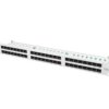 Patch panel 48 PORT 1U kat.5e szary PPU5-1048-S