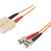 Patch Cord Światłowodowy Om1 Sc/Upc,St/Upc 2M Lszh 29021102