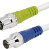kabel LAN Maxtrack FK-IECS2,0L, 1 szt., RJ45, 2 m, biały