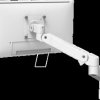 45-683-290 Ergotron LX Pro monitor arm, wall mount, white