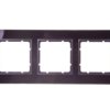 Berker B.7 Ramka antracyt 3-krot. Szklana 10136616