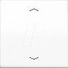 AS 101 P WW Rocker, 1-way, F10 - alpine white with arrow symbols