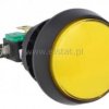 Przycisk; styk przełączny; 10A; żółty