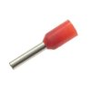 Końcówka rurkowa, tulejkowa izolowana 1,0mm2 dł.8mm; opak=100szt