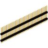 Pin header, 36 pole, pitch 2.54 mm, straight, black, SL 13 147 36 G