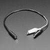 Adafruit 3.5mm Mono Audio Jack to Alligator Clip Cable
