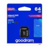 Karta micro-SD HC 64GB+ adapter GOODRAM CL10