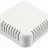 ABS miniature enclosure, ventilated, (L x W x H) 60 x 60 x 20 mm, white, IP30, 1551V3WH
