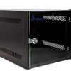 Szafa rack montowana na ścianie Extralink Lite 4U 280x310 Czarna