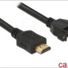 85464 Einbau-Kabel HDMI A male > HDMI A female, 4K, 2 m