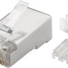 Wtyk Teleinformatyczny Rj45 Kat.6A Stp /Z Przyrządem Do Nawlekania/ 72502...