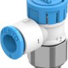 Zawór zwrotny przepustnicy FESTO VFOE-LE-T-G14-Q8 8068729, 0.2 do 10 bar, G1/4