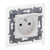 NILOE SELECTION Gniazdo pojedyncze z uziemieniem IP44 perła 762437 LEGRAND