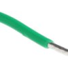 Przewód jednożyłowy linkowy 0.62 mm² Zielony Alpha Wire PTFE 20 AWG 600 V dł. 30m 19/0,20 mm +200°C MIL-W-16878/4, NEMA