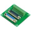 ELECTRONICS-SALON D-SUB DB25 Male/Female Header Breakout Board, DSUB.