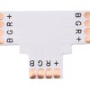 Złączka do taśm LED RGB 10 mm PCB T