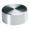 Pokrętło potencjometru oś: 6mm średnica: 37.8mm Wałek okrągły Srebrny OKW