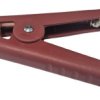 Zacisk krokodylkowy 300A izolowany 52mm Czerwony RS PRO