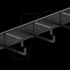 42496 19“ Cable Management Panel black
