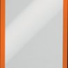 487209 Infoframe, A4, self-adhesive, folding, orange, 2 pieces