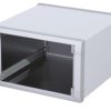 Obudowa urządzeń elektronicznych METCASE Unimet-Plus Aluminium, Szary wysokość zew: 150.7 mm 263.3 mm 351.6 mm