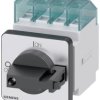 czarny 3 styki 6 mm² 16 A 690 V/AC Siemens 3LD20220TK11