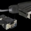 65028 Cable Video Scart Ausgang > VGA Input 2m