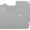 End/Intermediate plate for terminal block, 2020-1491