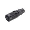 Binder 99-0976-100-03 Female 3-4mm 3 Pin Cable Mount Bayonet with Solder Termina