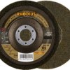 Rhodius 305302 RHODIUS VKSG WS, 2 sztuki filcowych tarcz kompaktowych 125 x 22,23 mm, proste, 4S-średnie, TOPline, wypro