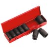 Sealey AK80/9M Impact Socket Set 8pc 3/4"sq Drive Deep Metric