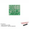Uniwersalny przekaźnik czasowy ze złączem SKEDD, PCB i mikroprocesor do projektu AVT5610