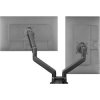 One For All DM4210 Monitor Desk Mount Black Dual Swivel Tilt Height-Adjustable
