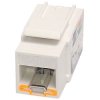 TUK ltd SLJwh LOKJAC Cat 6 Tool-less Locking Keystone, White