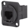 Łącznik Ft Rj11 6P4c Kat 3 Gniazdo Z Obu Stron 19X24mm Cp30223