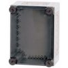 Obudowa hermetyczna natynkowa 187x250x150 mm z wytłoczeniem wstępnym drzwi transparentne IP65 CI23E-125 019570 EATON