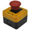 Przełącznik; bezpieczeństwa; przyciskowy; LAY5-J174H29; ON-OFF; grzybkowy; odkręcany; 1 tor; czerwony; bez podświetlenia; bistab