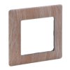 VALENA LIFE Ramka 1 pojedyncza dąb 754181 LEGRAND