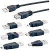 Schwaiger CAUSET 531 USB 2.0 Cable Extension A-Male to A-Female 1.5m Black
