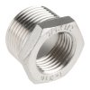 Złączka rurowa ze stali nierdzewnej gwint 1 3/4cal RS PRO gwint 2 1/2cal Sześciokątne, Redukcja Z gwintem