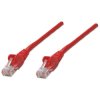 Intellinet 342162 Network Patch Cable, Cat6, 2m, Red, CCA, U/UTP, PVC, RJ45, Go