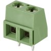 TE Connectivity 282837-2 Screw Terminal 2 Pins 1.40 Mm² Green