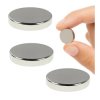 4x Magnes Neodymowy N38 10x2mm Walcowy Kompaktowy Wyjątkowo Mocny Zestaw