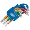 Draper Expert 66135 Metric Coloured Short Arm TX-STAR® Key Set (9 Piece)