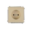 Simon Basic Gniazdo Pojedyncze B/U 16A Ip20 Beżowe Bmg1.01/12