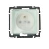 Gniazdo 1x2P+Z plak.zielo.IP44 7759 29 Sistena