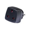 Adapter podr.wt.PL-gn.GB Przejściówka czarna VIVANCO