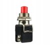 Vitalco PBS-13B Fi12mm Momentary Monostable NO Button Switch, Red