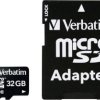 Verbatim MICRO SDHC 32GB CL 10 ADAP microSDHC 32 GB Class 10 zaw. kartę pamięci SD